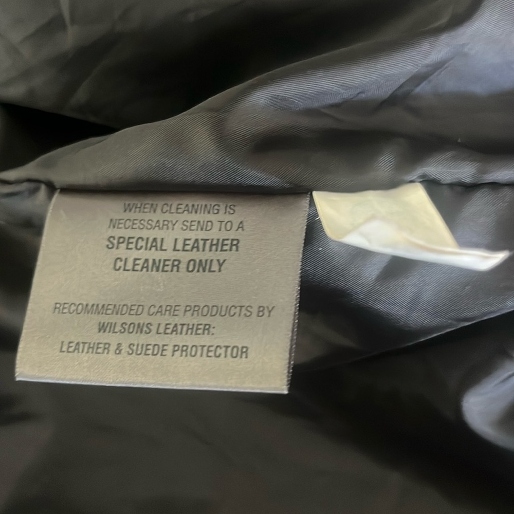 WILSONS Leather Racing Jacket - Picture 16 of 17